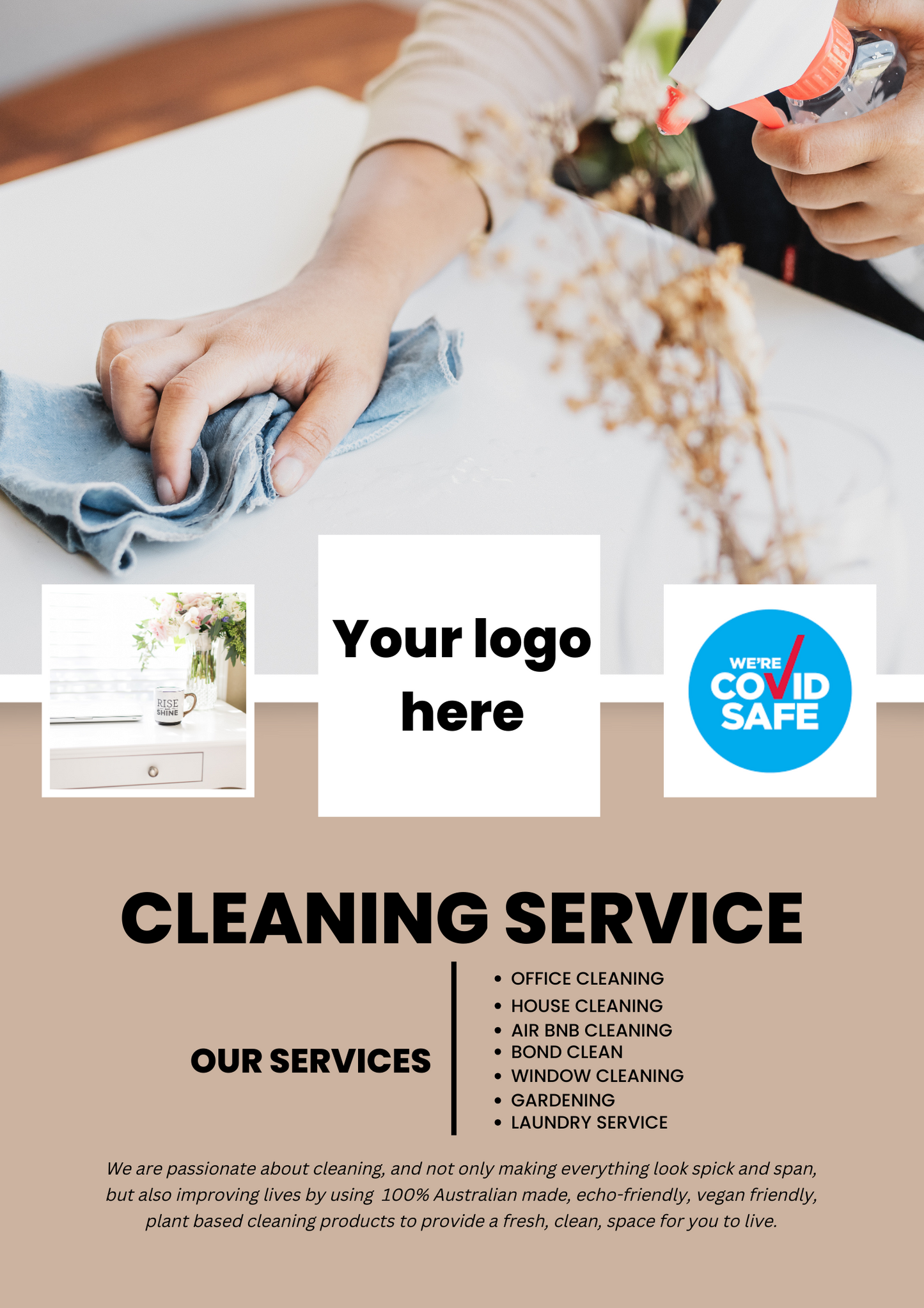 Cleaning business template